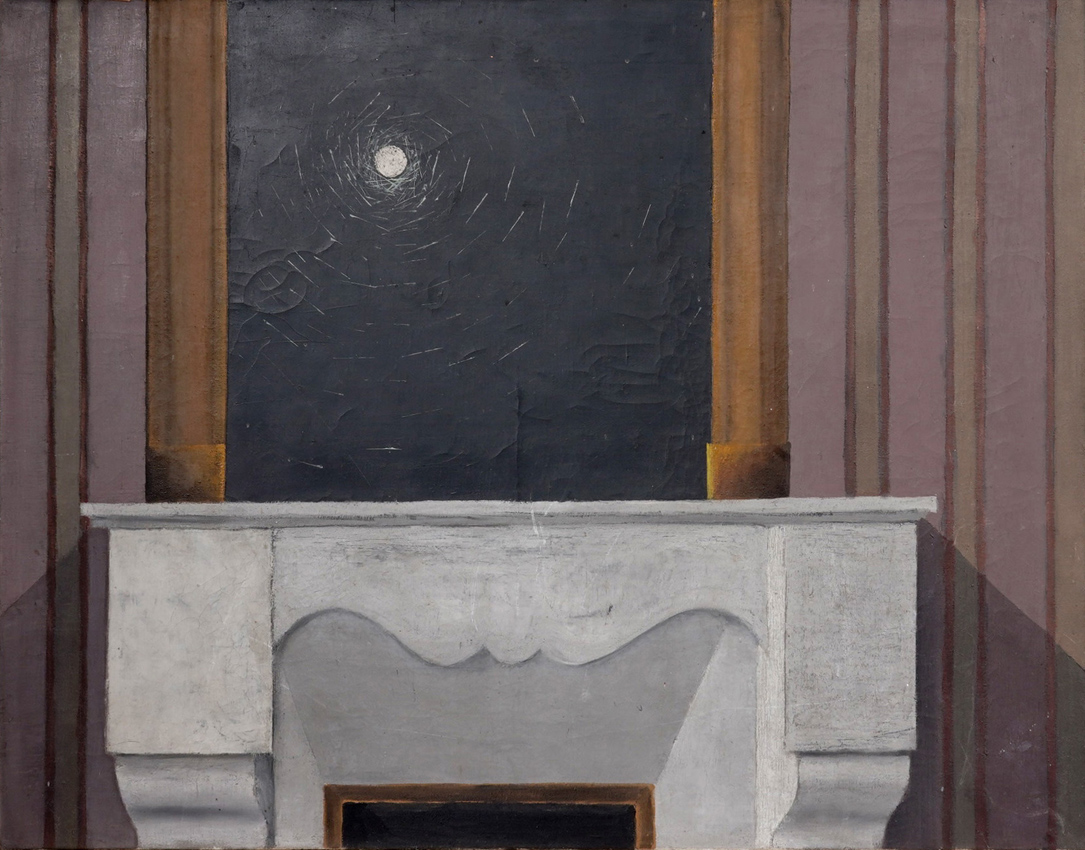 Peter Rose Pulham painting