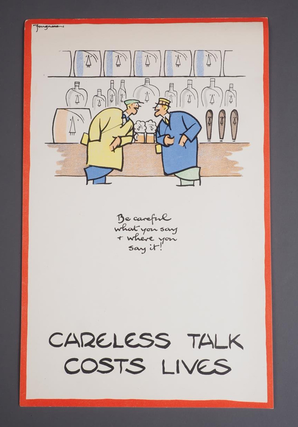 13.2.25 Careless Talk Costs Lives Pub Poster