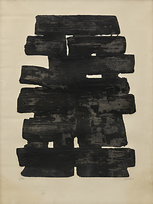 Pierre Soulages print 