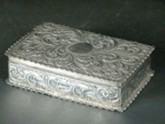 Silver Trinket Box National Trust