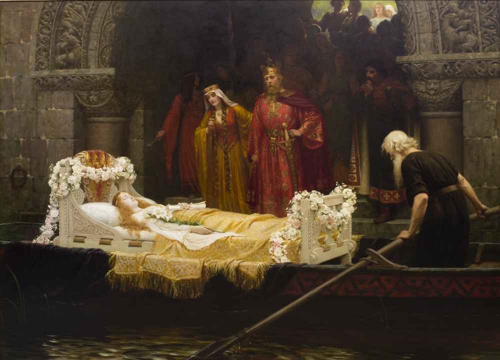Elaine by Edmund Blair Leighton 