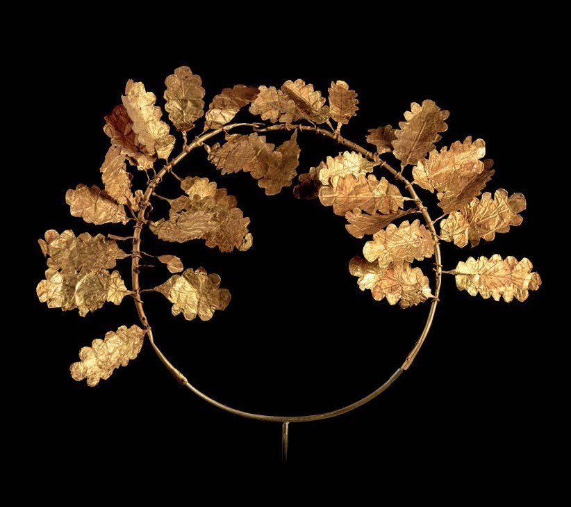 Hellenistic gold wreath 