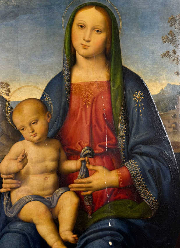 Madonna and Child painting