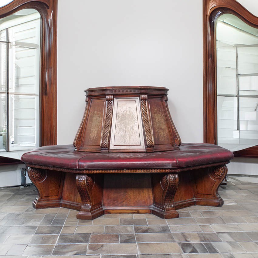 Octagonal bench