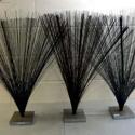 Kinetic spray sculptures
