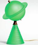 Earth calls a Saturn lamp