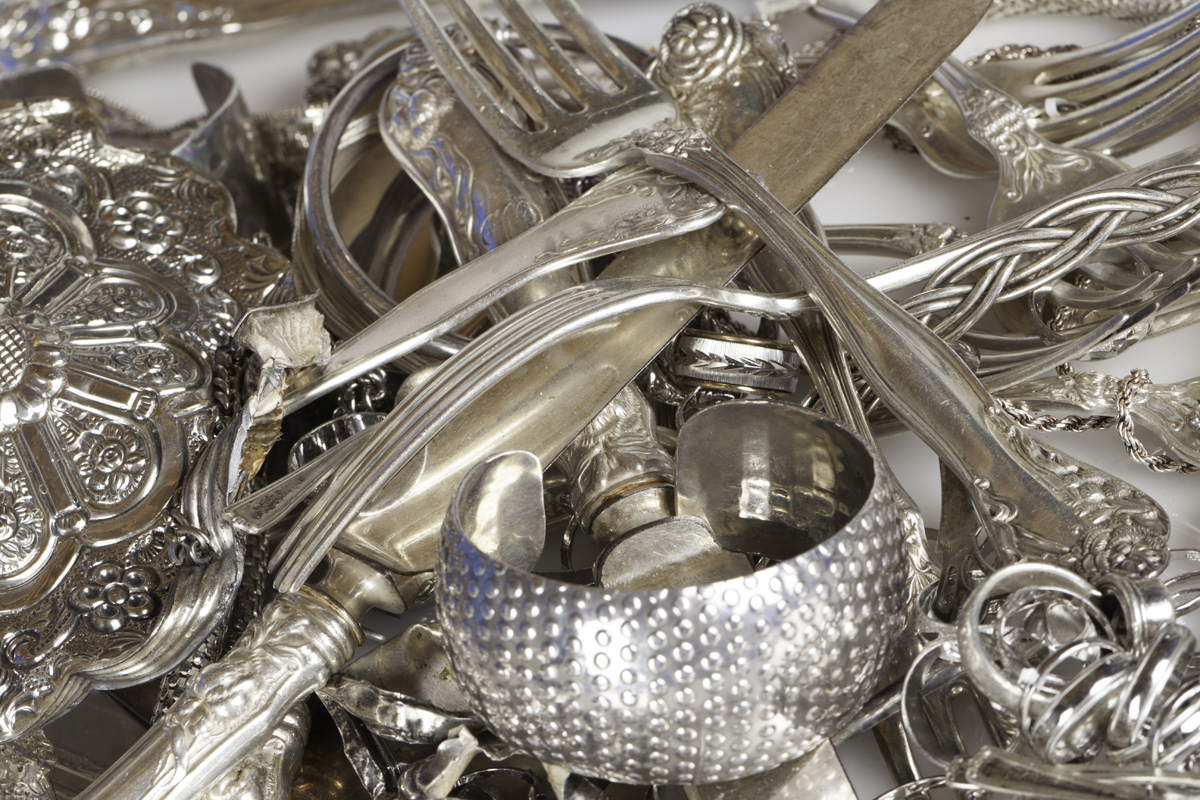 Scrap silver