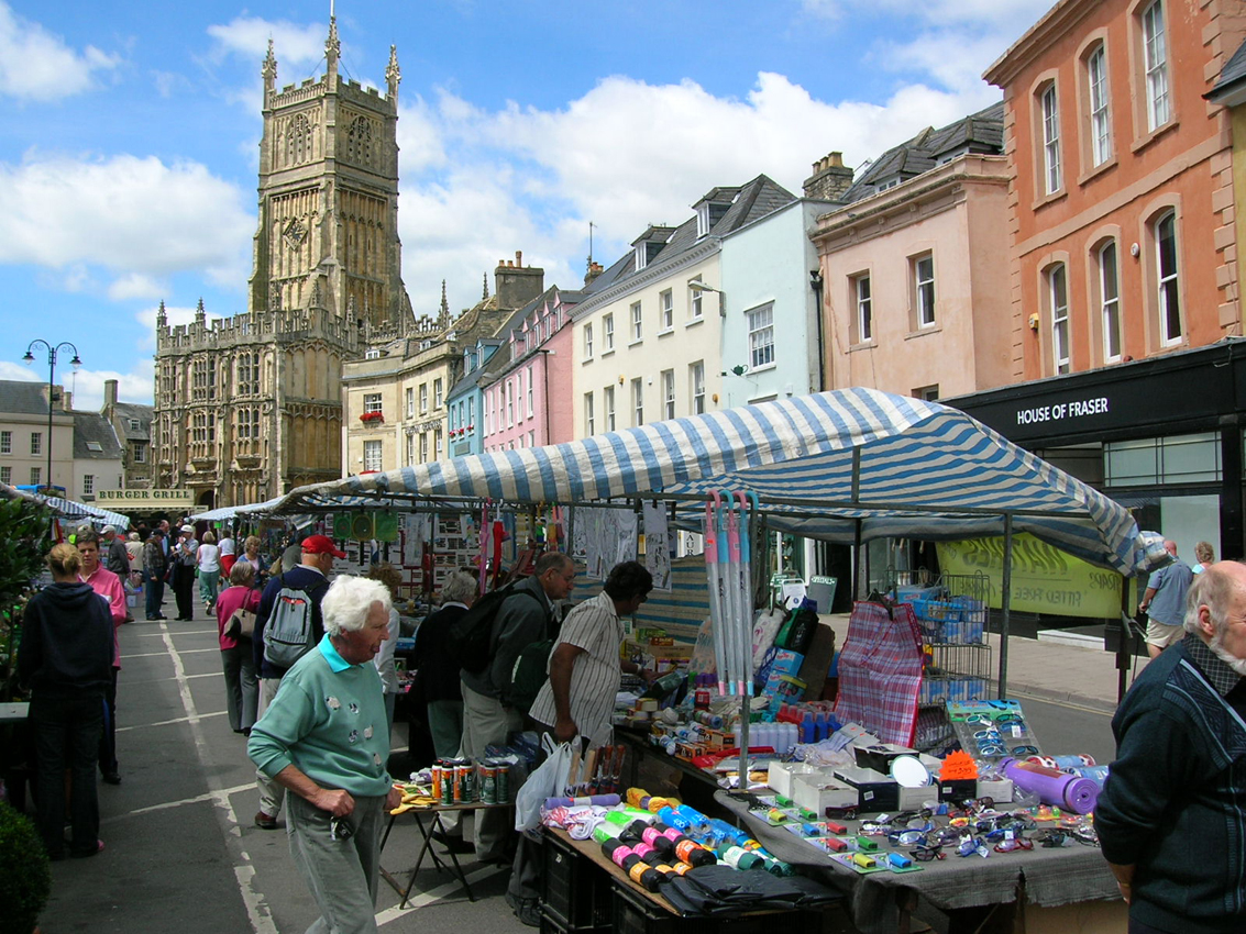The Gloucestershire town of Cirencester 