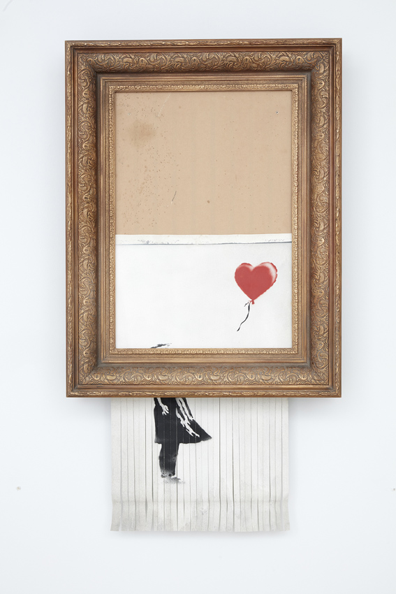 Banksy's ‘Love is in the Bin’