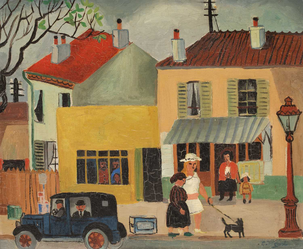 The Yellow Garage by Christopher Wood