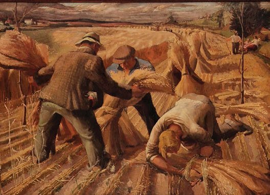 A painting by Alfred W Hallet