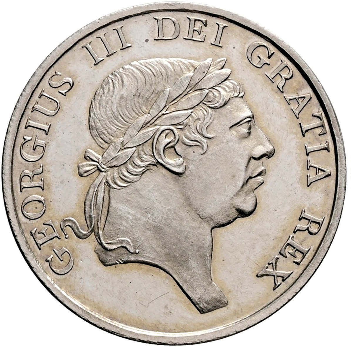 Platinum three shilling