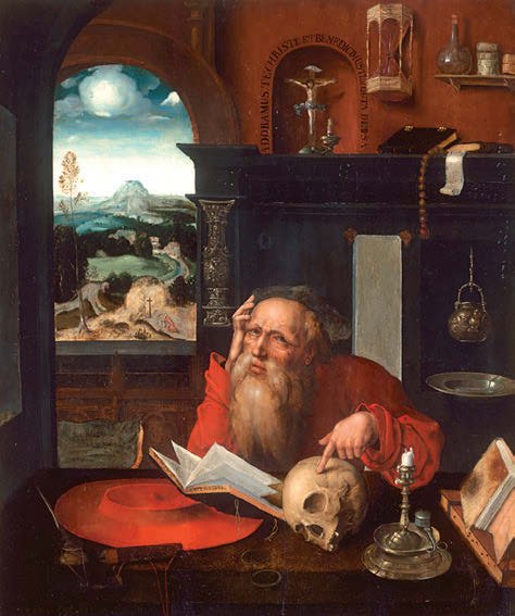 St Jerome in his Study