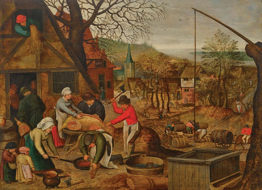Allegory of Autumn, a painting by Pieter Brueghel the Younger