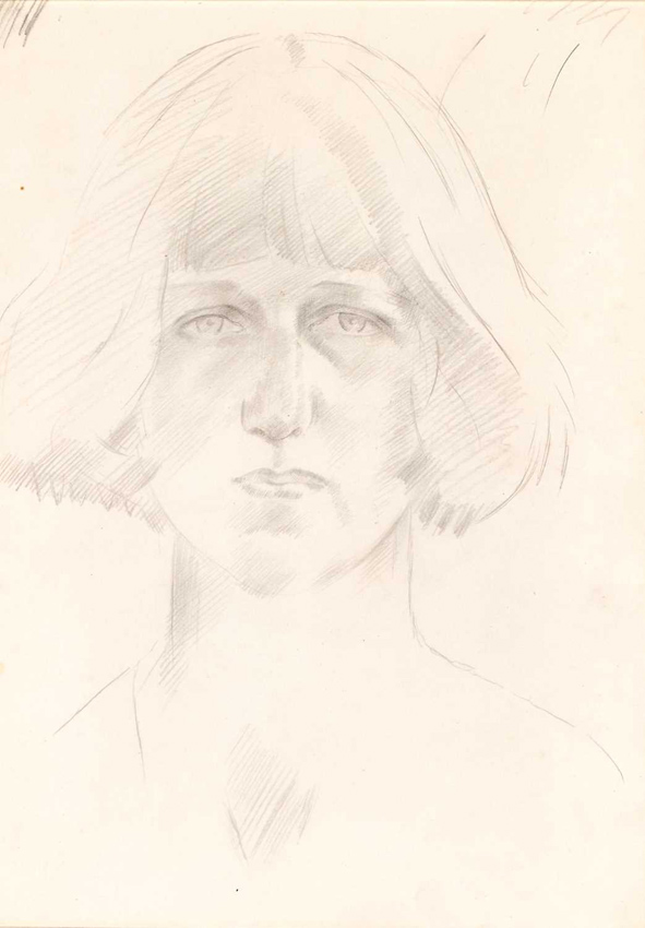 Henry Lamb portrait drawing