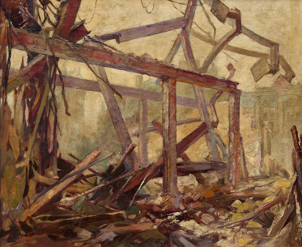 Charles Rebel Stanton painting
