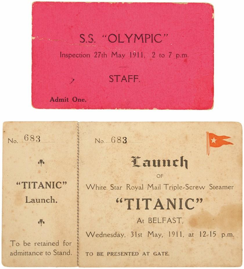 Titanic ticket