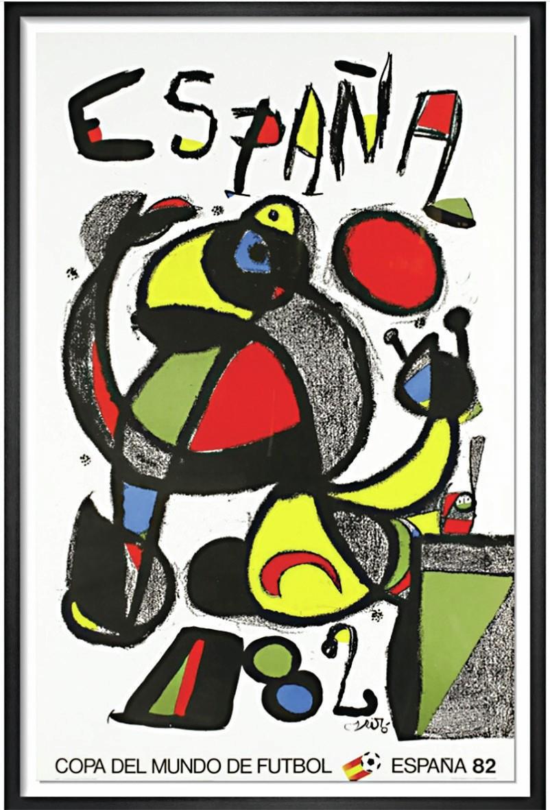 A 1982 World Cup poster