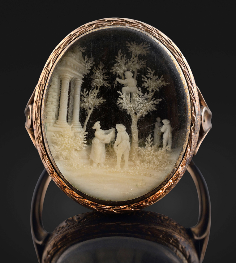 Napoleon ring sold at Osenat auction