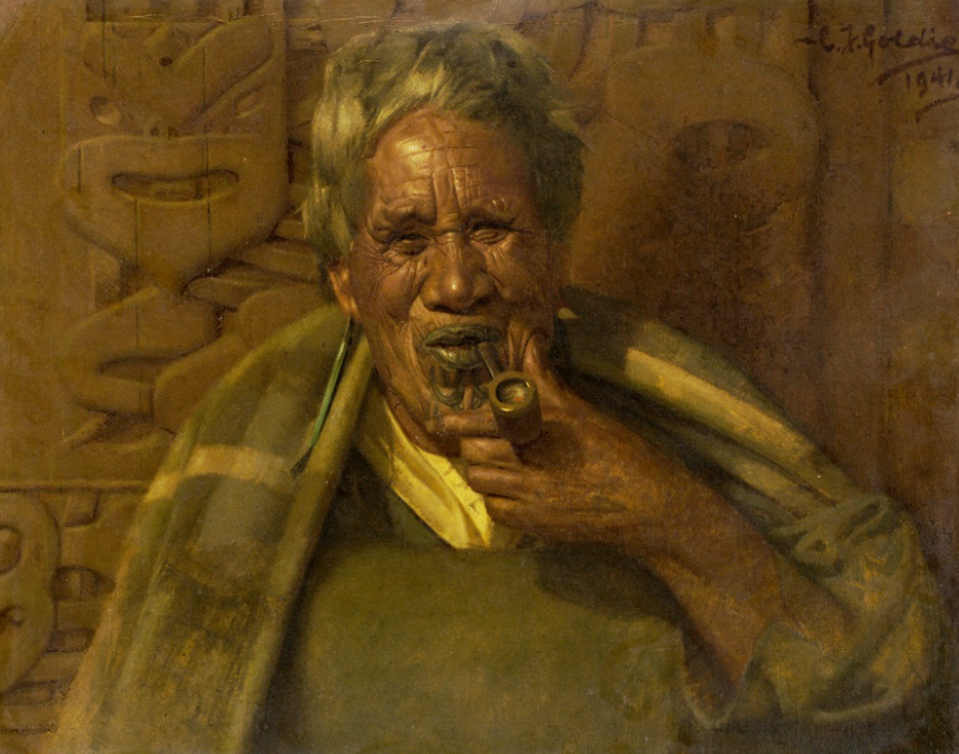 Portrait by  Charles F Goldie