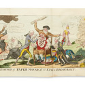 ‘The Blessings of Paper Money’ by George Cruikshank