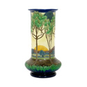 Burmantofts Partie-Colour vase