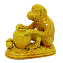 Burmantofts Monkey and vase