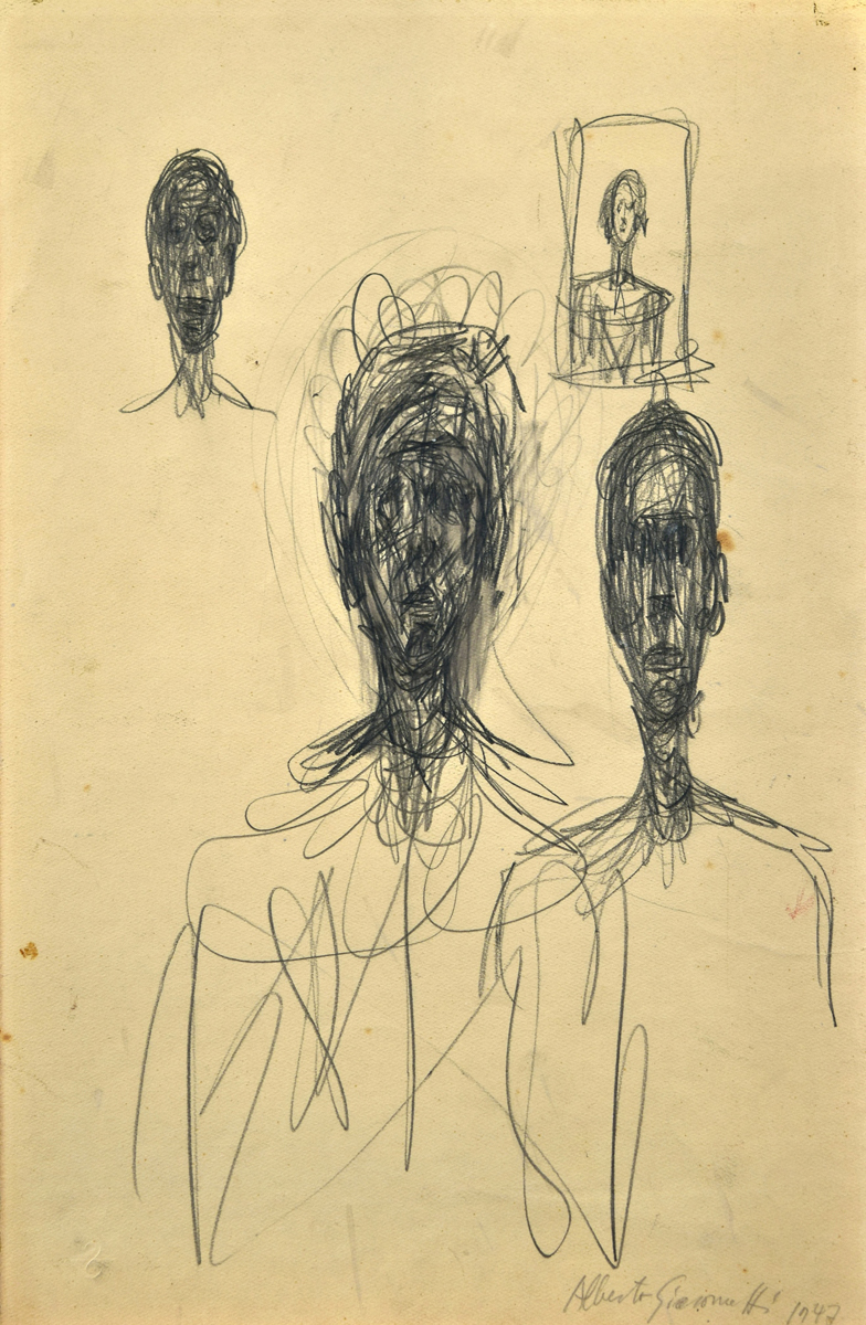 Alberto Giacometti drawing