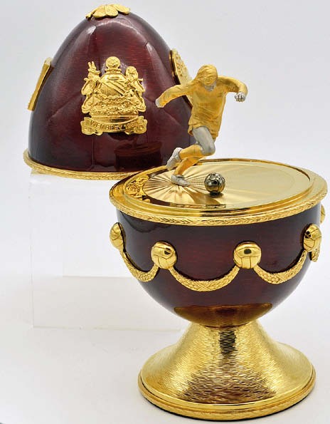 Faberge egg featuring George Best