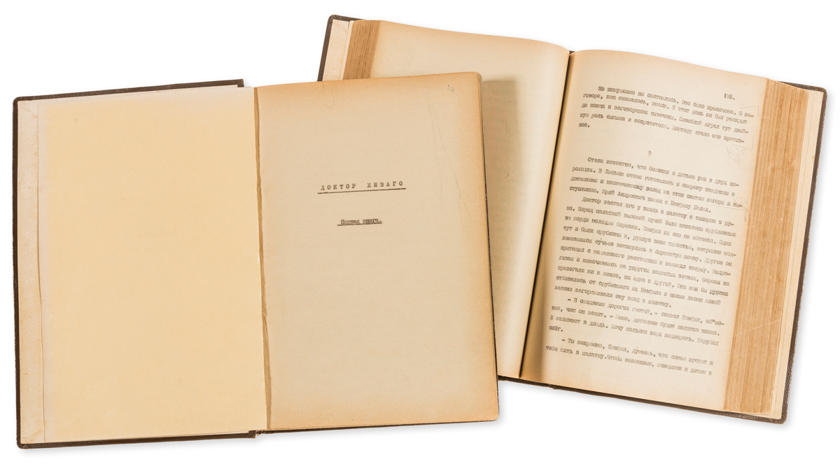Boris Pasternak’s novel ‘Doctor Zhivago’ 
