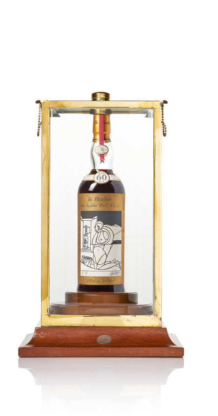 Valerio Adami bottle