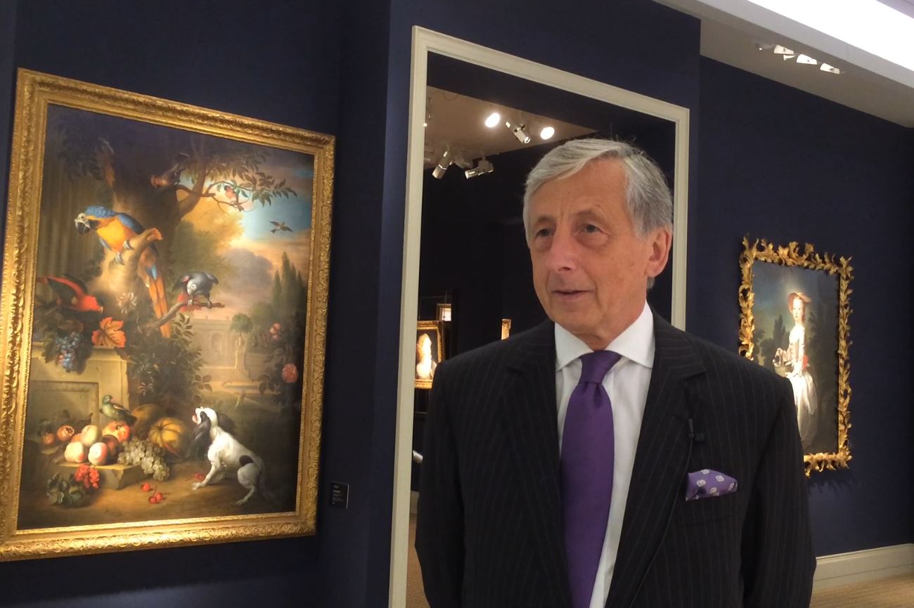 Chairman of Masterpiece Philip Hewat-Jaboor 