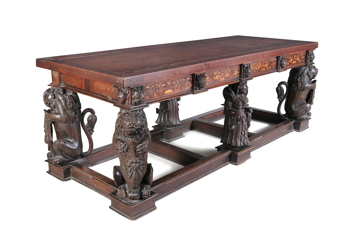 Armada table at Adams auction