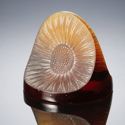 Lalique Double Marguerite paperweight