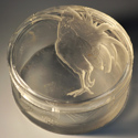 Lalique powder bowl