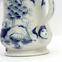 Worcester first period Scratch Cross blue and white mug