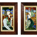 Charlotte Rhead tiles