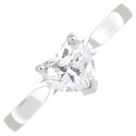 Heart-shape Diamond Ring