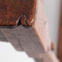 Oak table tail carving.jpg