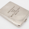 Electroplate match case