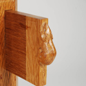 Mouseman carved mouse trademark