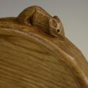 Mouseman carved mouse trademark