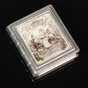 Victorian silver vesta case by Thornhill