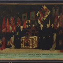Admiral Lord Nelson laying in state