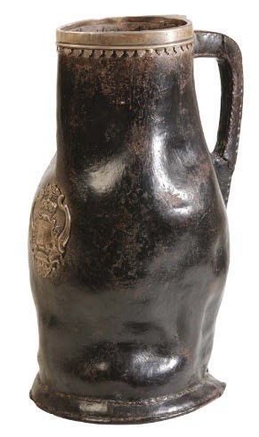 Leather blackjack tankard 