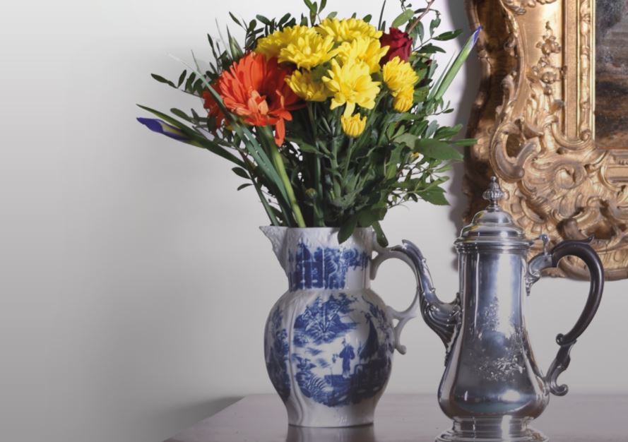 Vase and flowers