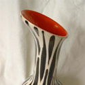 Beswick Zebra pattern vase