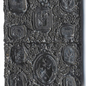 Victorian gutta percha card case