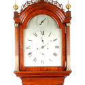 George III mahogany longcase clock by Thomas Hale, London