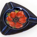 Moorcroft Anemone pattern ashtray